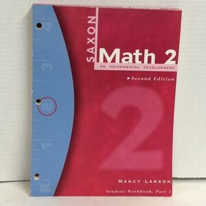 Saxon Math 2 Part 1, 2nd Edition Homeschooling